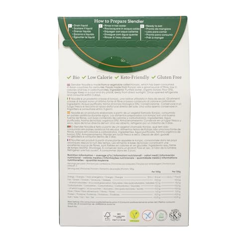 Slendier Bio Konjac Fideos 400g