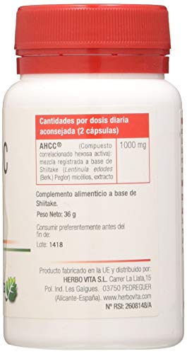 Herbovita Ahcc - 100 gr, 100 gramo, 1
