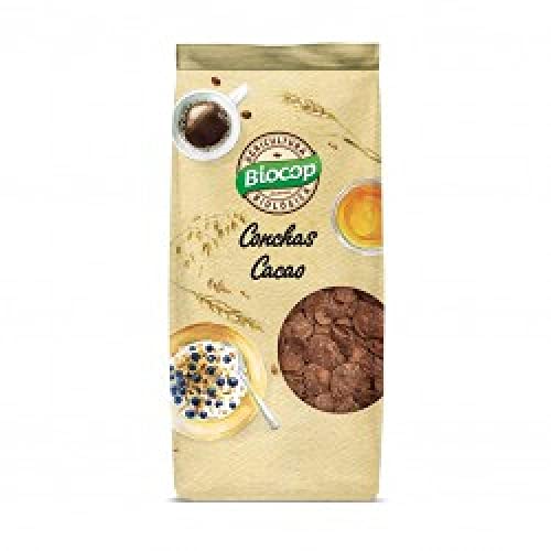 BIOCOP Conchas Cacao 250 G, Estándar, Único