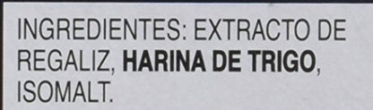 Zara CAJA REGALIZ SIN AZUCAR 100 BARRITAS, 720 gramo, 1