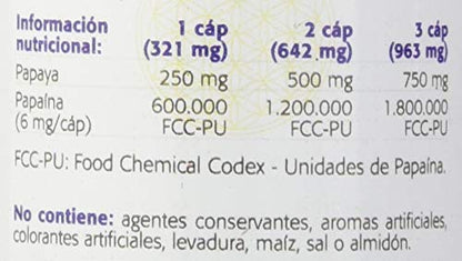 Sura Vitasan Papaya Max Sura - 100 Cápsulas