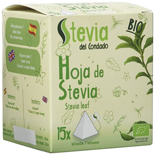 STEVIA DEL Hoja Bio 15 Uds, No aplicable