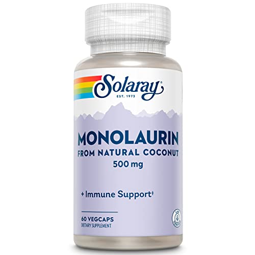 Solaray Solaray Monolaurin 500Mg | 60 Vegcaps 60 Unidades 200 g