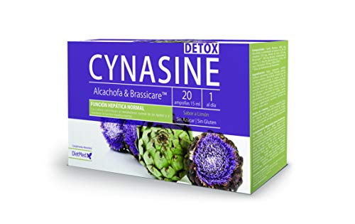 Dietmed | Cynasine Detox - 20 X 15 ml Ampollas | Alcachofa & Brassicare (Extracto de Brócoli patenteado)