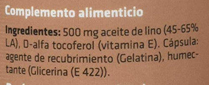 Sotya Aceite de lino perlas 702mg 110 unidades