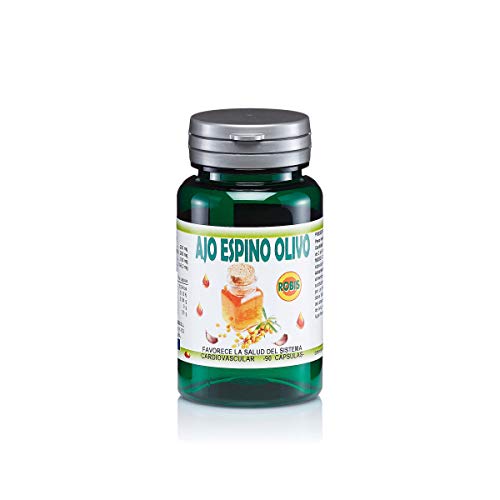Robis Ajo Espino Olivo Complemento Alimenticio Natural - 90 Cápsulas