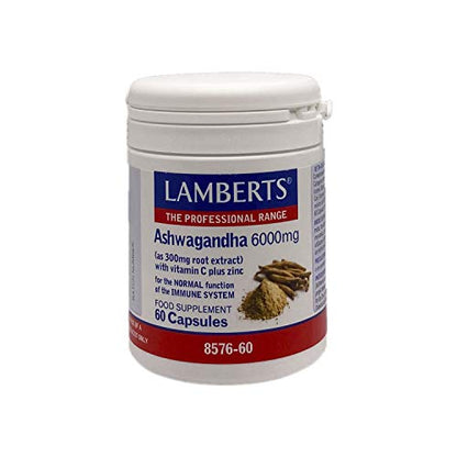 Lamberts Ashwagandha 6000mg - 60 Cápsulas