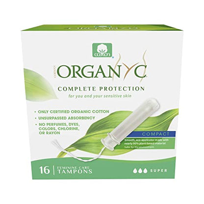 Organ(y) c Tampones aplicadores supercompactos