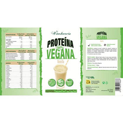 By Nankervis Proteína Vegana Vainilla 450G