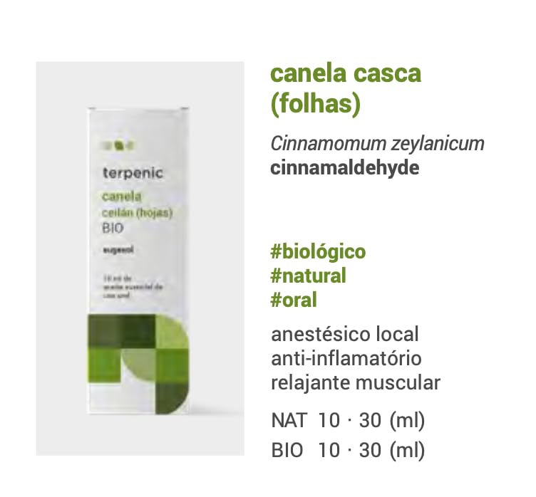 Terpenic Evo Aceite esencial hojas de canela 10 ml