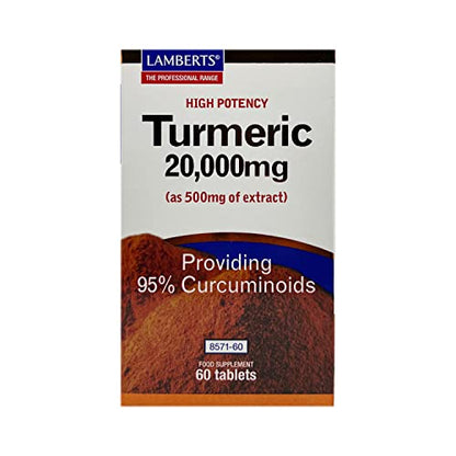 Lamberts Curcuma 20000Mg - 60 Tabletas