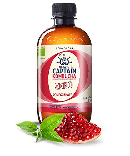 Kombucha zero granada Bio 400 ml