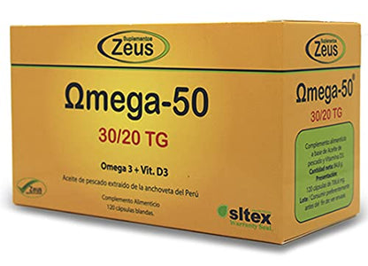 ZEUS - OMEGA-50 30/20TG 120cap ZEUS