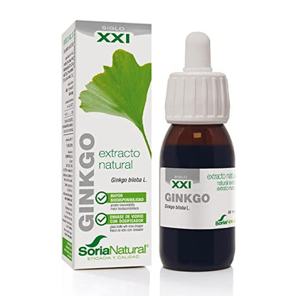 Soria Natural - EXTRACTO DE GINKGO BILOBA S. XXI - 50 ml – Antioxidante