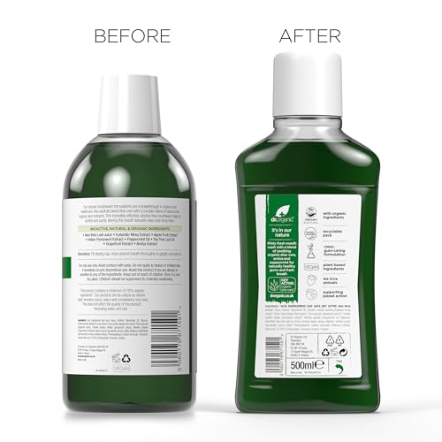 Dr.Organic Enjuague Bucal Aloe Vera Organico 500 ml