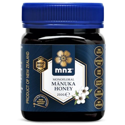 MANUKA NEW Miel DE Manuka MONOFLORAL MGO 400+ 250G, Estándar, Único