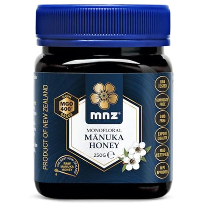MANUKA NEW Miel DE Manuka MONOFLORAL MGO 400+ 250G, Estándar, Único