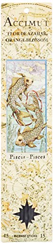 RADHE Incienso Stick ACCIMUT Piscis AZAHAR, No aplicable