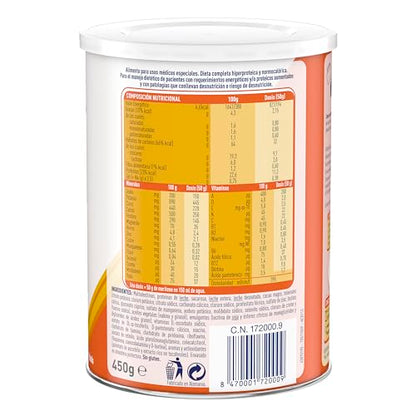 Meritene | Extra | Suplemento Proteico y Calórico para Pacientes con Requerimientos Especiales | Formato Polvo | 450