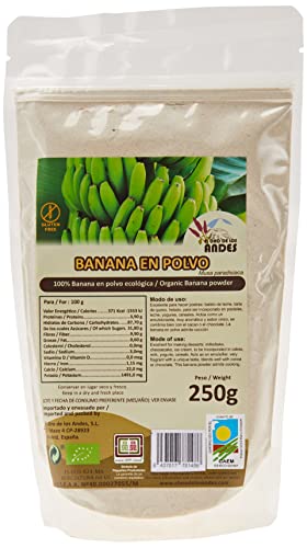 BANANA EN POLVO 250 GR