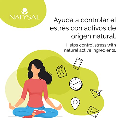 RHODIOLA COMPLEX® 60 CÁPSULAS | Complemento alimenticio a base de extractos de Rhodiola, Ashwagandha y Schizandra | Control del Estrés Físico y Emocional | Natysal