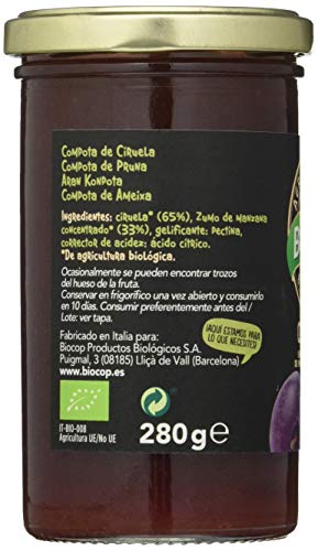 Biocop Compota Ciruela Biocop 280 G 200 g