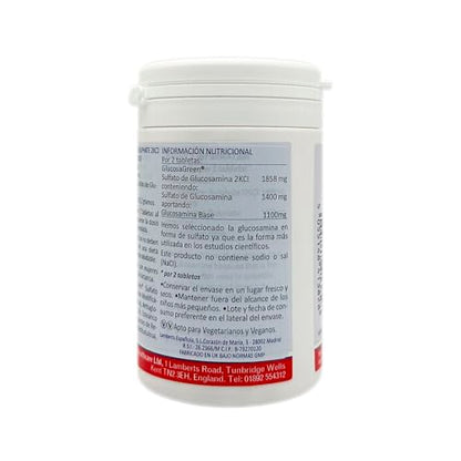 Lamberts Sulfato de Glucosamina Vegan - 120 Tabletas