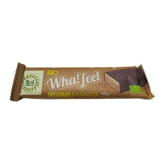 SOLNATURAL Wha! Feel snack bañado espelta cacao bio 800 g