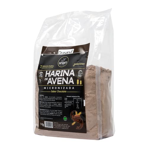 SPORT LIVE HARINA DE AVENA by DRASANVI - VEGANO - Sabor VAINILLA - 1kg