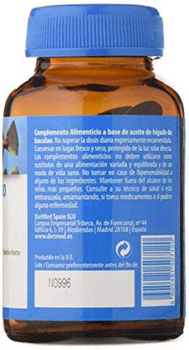DietMed Aceite de Hígado de Bacalao - 100 gr