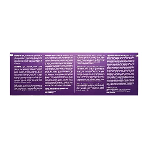 Dietmed | Cynasine Depur Plus - 30 X 15 ml Ampollas | Desmodium, Alcachofa & Brassicare (Extracto de Brócoli patenteado)