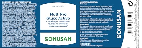 BONUSAN - MULTI PRO GLUCO ACTIVO 120tab BONUSAN