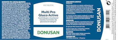 BONUSAN - MULTI PRO GLUCO ACTIVO 120tab BONUSAN