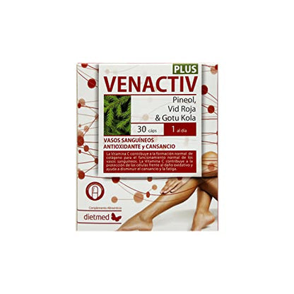 Dietmed Venactiv Plus - 30 cápsulas