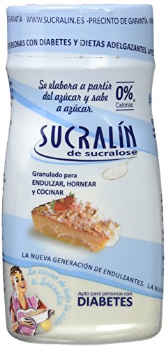 Sucralin Granulado para Diabeticos, 190 gr, 190 gramo, 1