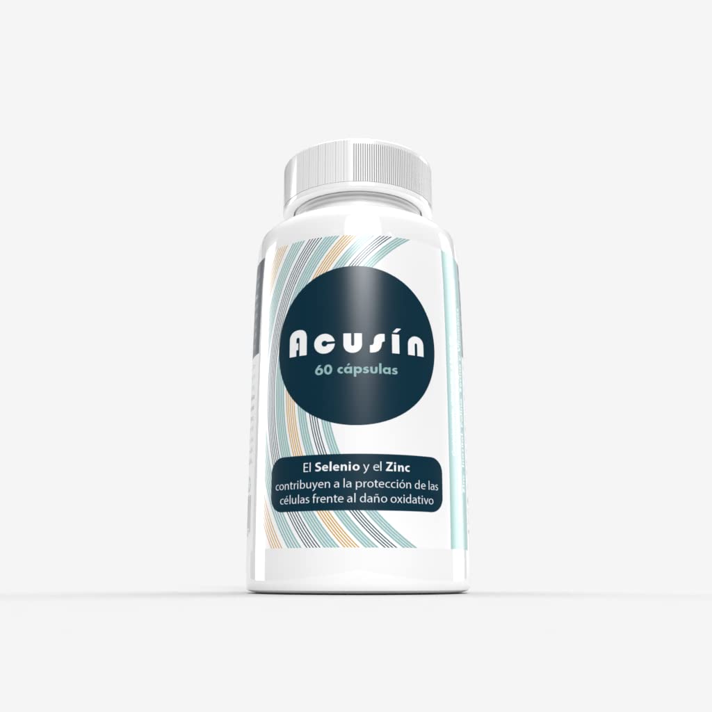 Margan Acusín 60 Caps - Complemento Alimenticio - Cuida la Salud Auditiva