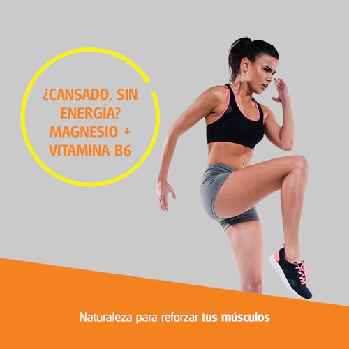 NEO | Magnesio + Vitamina B6 | 30 Cápsulas | Ayuda a Reducir el Cansancio y la Fatiga | Aporta Energía y Vitalidad | Refuerza los Músculos
