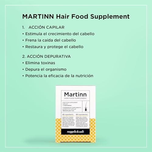 Nuggela & Sulé Martinn Complemento Alimenticio para el Cabello