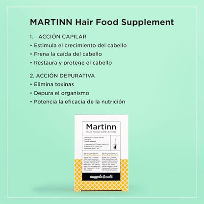 Nuggela & Sulé Martinn Complemento Alimenticio para el Cabello