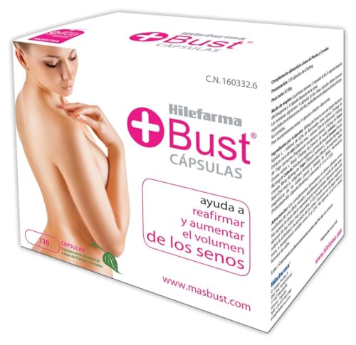 Hilefarma Bust Complemento Alimenticio - 130 Cápsulas