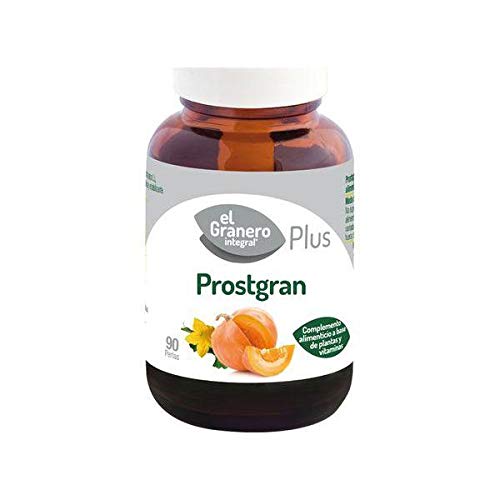 El Granero Integral - Prostgran - 90 Perlas - Elaborado a Base de Semillas de Calabaza y Vitamina E Natural - Ayuda a la Correcta Salud de la Zona Íntima y a las Vías Urinarias