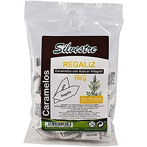 SILVESTRE Regaliz Caramelos 150 GRS, No aplicable