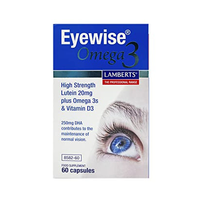 Lamberts Eyewise Omega 3-60 Cápsulas, 60 unidad, 1