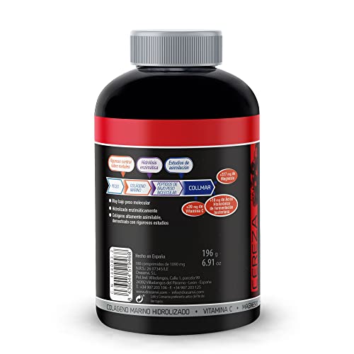 DRASANVI COLLMAR COMPRIMIDOS MASTICABLES - COLÁGENO Marino + Magnesio + Vitamina C + Ácido hiaulorónico - Sabor CHOCO GALLETA - 180 comprimidos