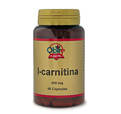 L-Carnitine 450 mg. 90 Cápsulas – Antioxidante.