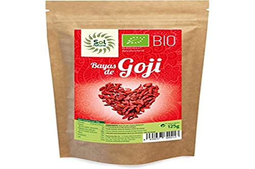 SOLNATURAL Bayas DE Goji 125gr. Bio, Multicolor, Estándar