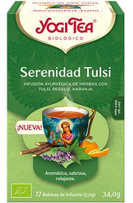 Yogi Tea Serenidad Tulsi Bio 17 filtros