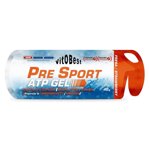GEL PRE SPORT ATP GEL 12 X 40 g FRESA - Suplementos Alimentación y Suplementos Deportivos - Vitobest