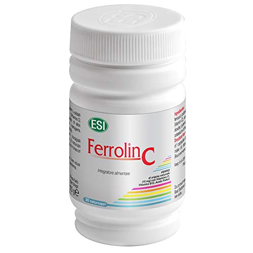 ESI Ferrolin C Complemento Alimenticio - 30 Cápsulas