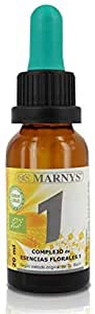 MARNYS Complejo Floral 1 Urgencias Esencia Floral BIO Pipeta 20ml, 1